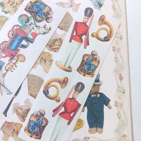 The Gifted Line by John Grossman Sticker Assortment Victorian Baby Wedding Toys - Picture 6 of 11